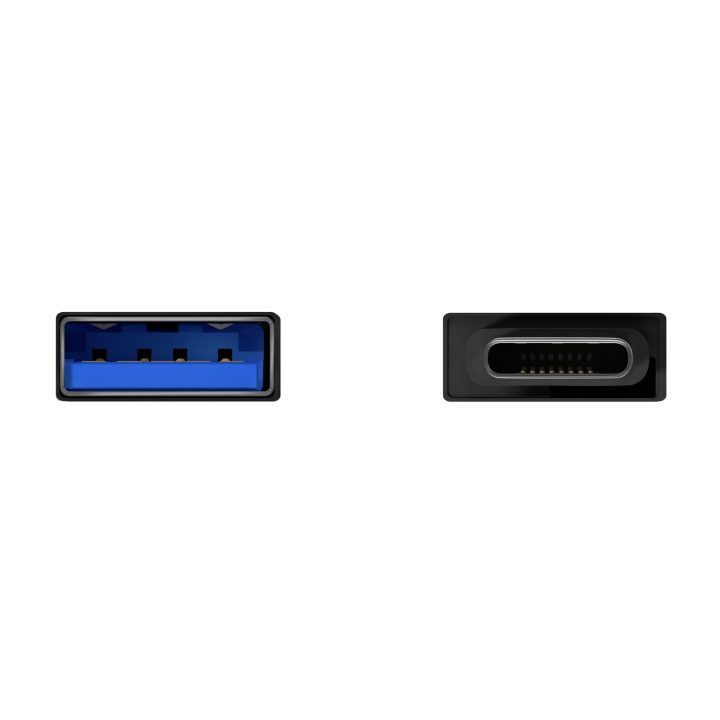 AISENS Mini Aluminum Adapter USB 3.2 Gen1 3A, USB-C/M-A/H Type, Gray