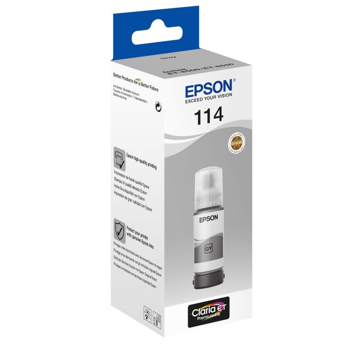 Epson 114 EcoTank Yellow ink bottle