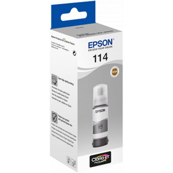 Garrafa de tinta amarela Epson 114 EcoTank
