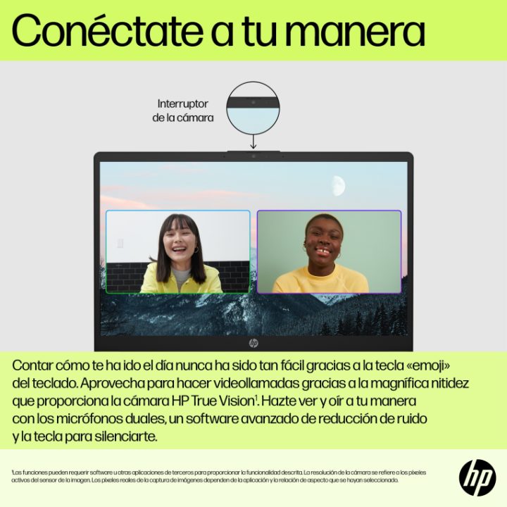 HP 15-fd0356ns Intel® Core™ i7 i7-1355U Portátil 15,6" Full HD 8 GB…