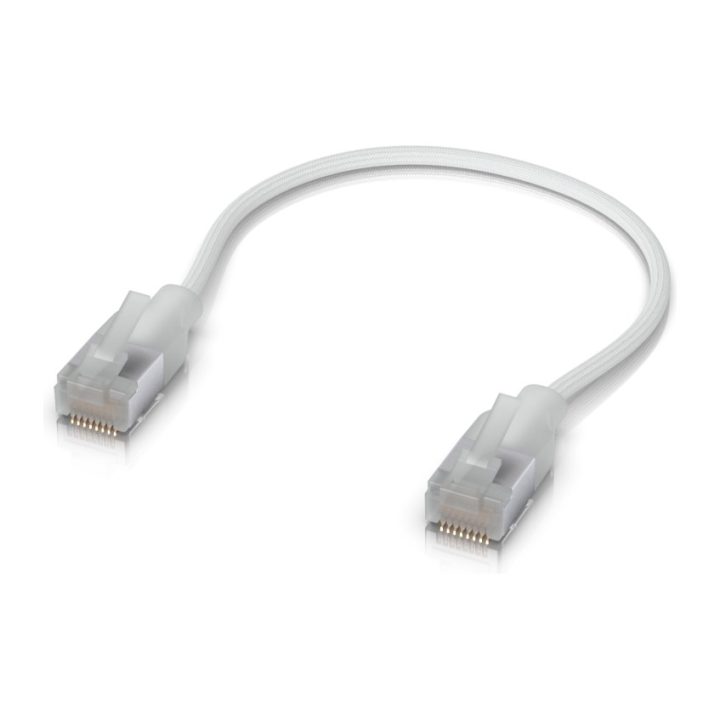 Ubiquiti UACC-Cable-Patch-EL-C6A-0.15M-W Cable de parcheo UniFi para…