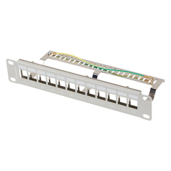 Lanberg PPKS-9212-S painel de patch 1U