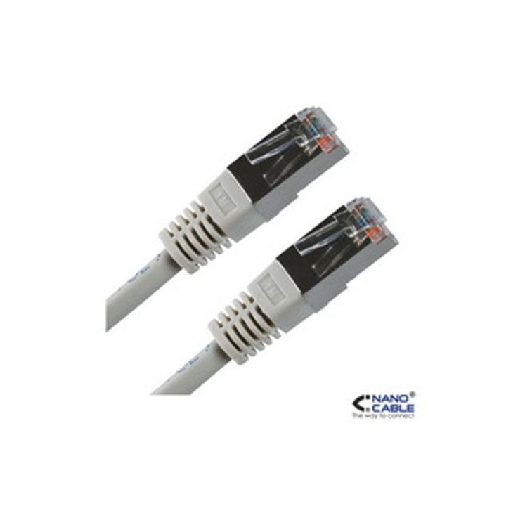 Nanocable 3m Cat6e cable de red Gris F/UTP (FTP)