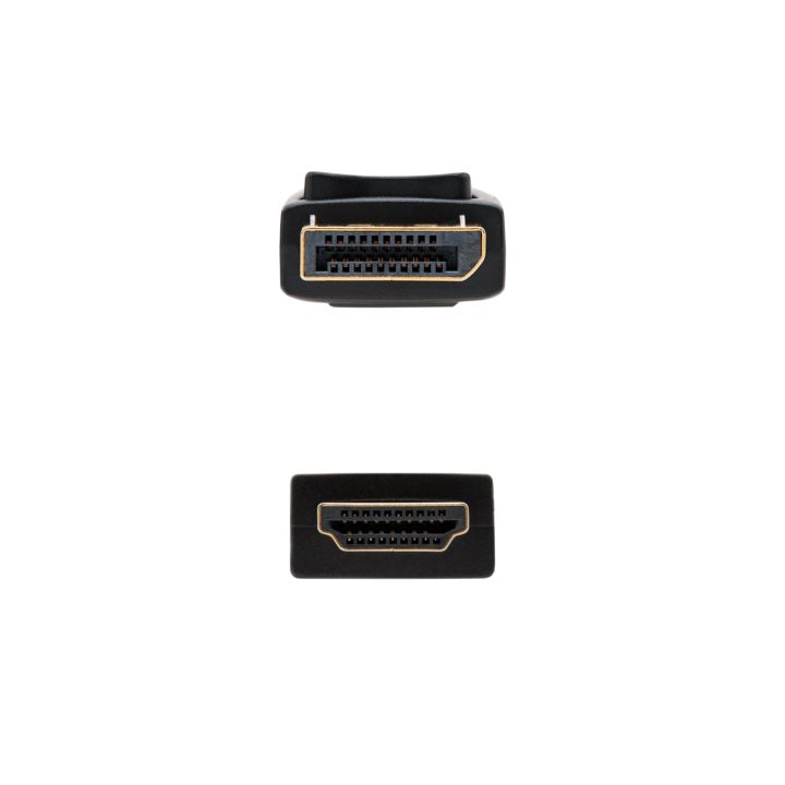 Nanocable Cable Conversor DISPLAYPORT a HDMI, DP/M - HDMI/M, Negro, 1…