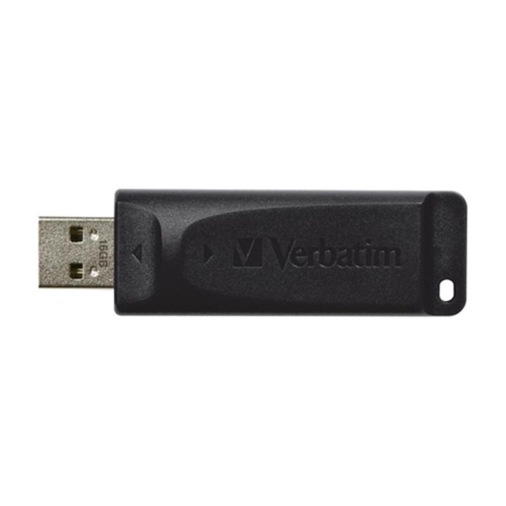 Verbatim Store'n'Go 16GB USB 2.0 Flash Drive Black (98696)