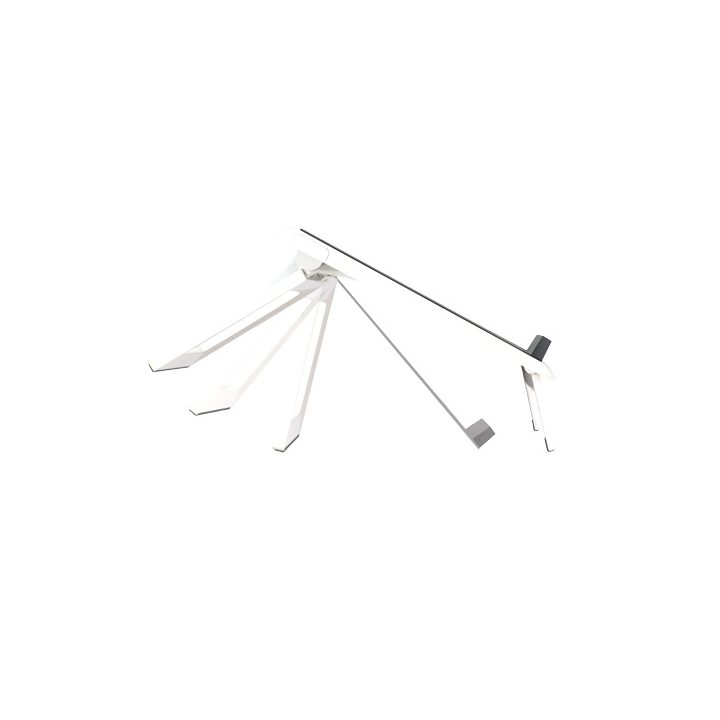 Fellowes 8210101 Laptop Stand Gray, White 17"