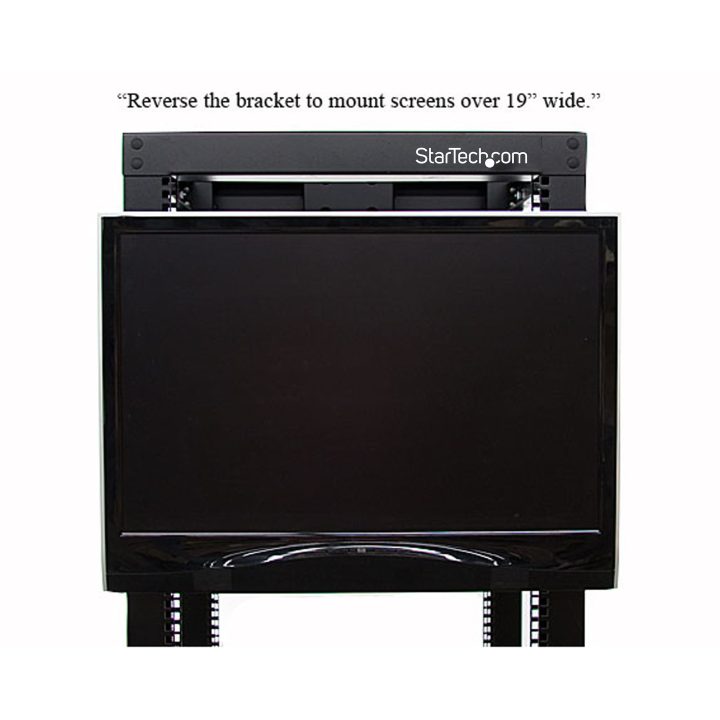StarTech.com 4U VESA LCD Monitor Mounting Bracket for 19" Rack or…