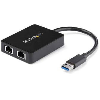 StarTech.com Adaptador Tarjeta de Red NIC Externa USB 3.0 de 2…