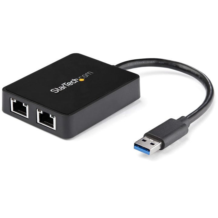 StarTech.com Adaptador de Placa de Rede NIC Externa USB 3.0 com 2…