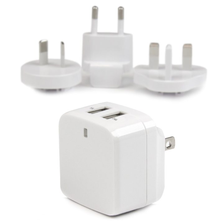 StarTech.com 2-Port USB Wall Charger for Tablets Smartphones - High…