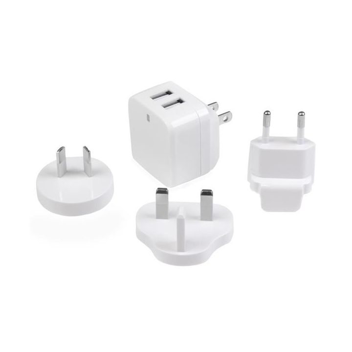 StarTech.com 2-Port USB Wall Charger for Tablets Smartphones - High…