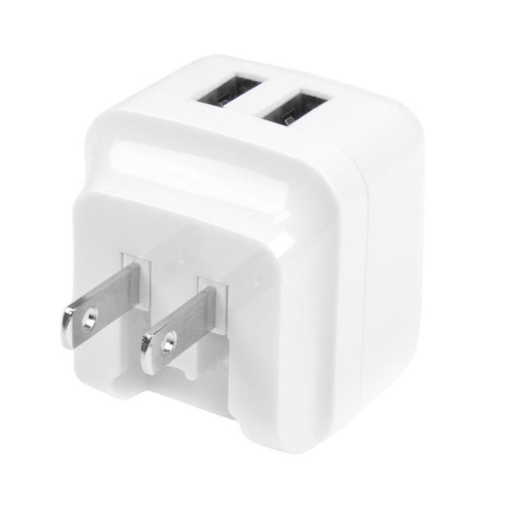 StarTech.com 2-Port USB Wall Charger for Tablets Smartphones - High…
