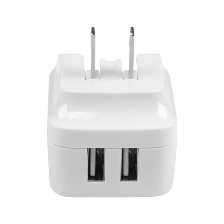 StarTech.com 2-Port USB Wall Charger for Tablets Smartphones - High…