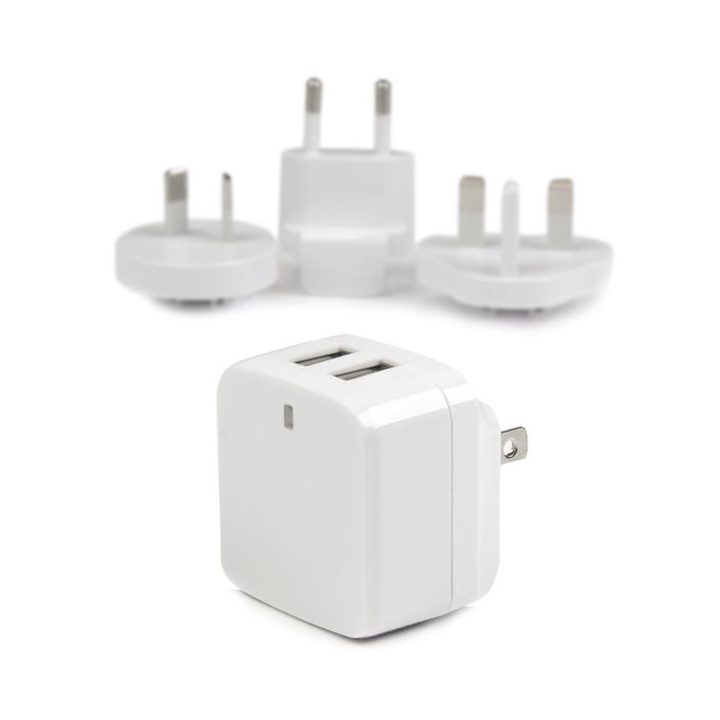 StarTech.com 2-Port USB Wall Charger for Tablets Smartphones - High…