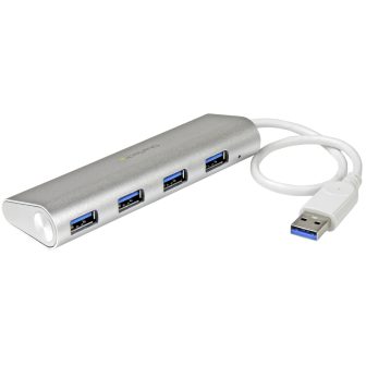 StarTech.com Hub USB 3.0 de 4 Portas - Hub Concentrador USB-A -…