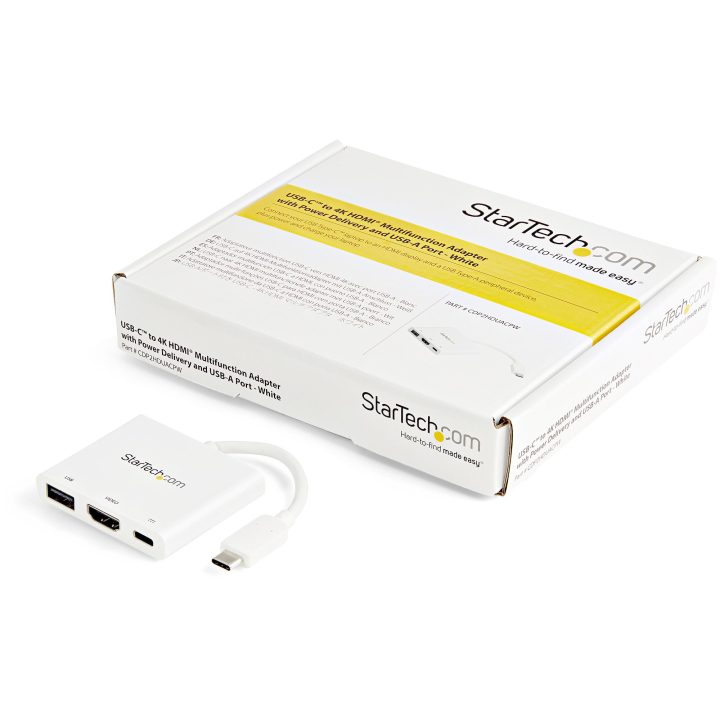 StarTech.com Adaptador Multiportas USB-C com HDMI - Porta USB 3.0 -…
