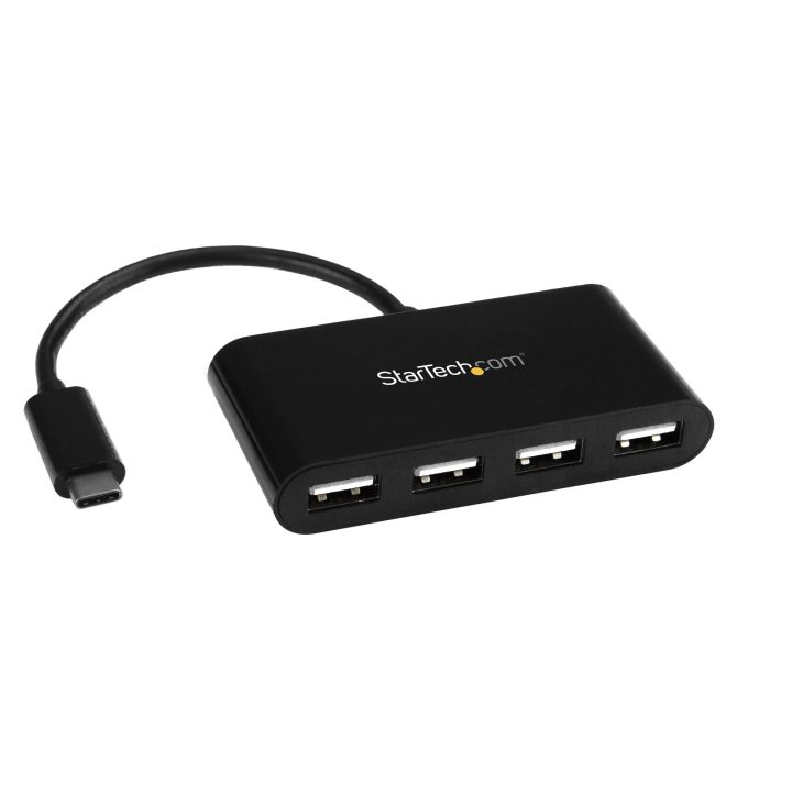StarTech.com 4-Port USB-C to USB-A Hub - 4-Port USB Type-C to USB-A…