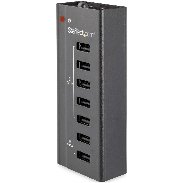 StarTech.com Estación de Carga USB de 7 Puertos Autónoma - 5x Puertos…