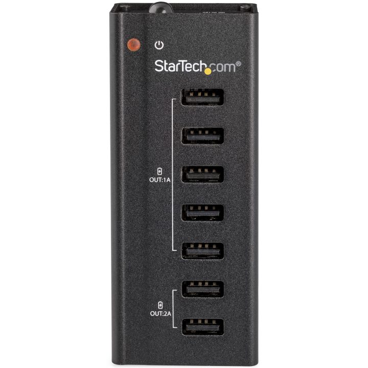 StarTech.com Estación de Carga USB de 7 Puertos Autónoma - 5x Puertos…