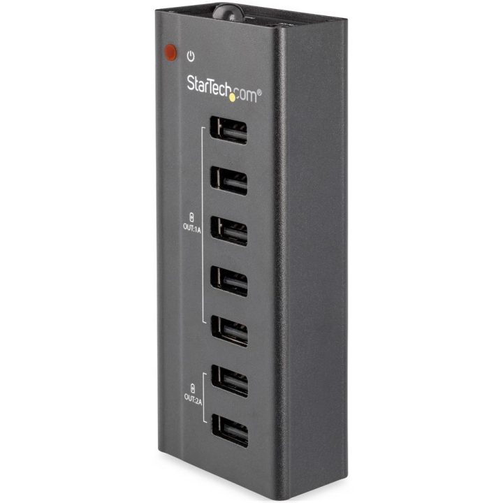 StarTech.com Estación de Carga USB de 7 Puertos Autónoma - 5x Puertos…