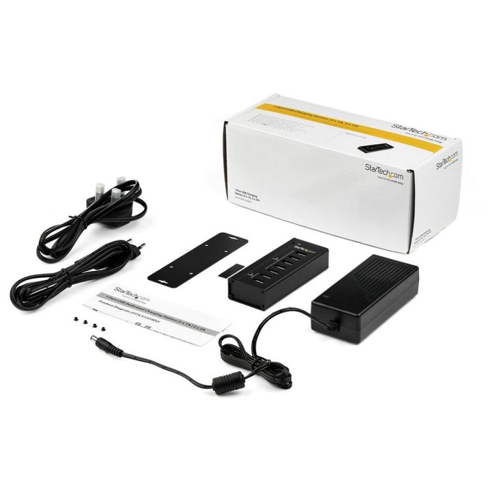 StarTech.com Estação de Carregamento USB Autónoma de 7 Portas - 5x…