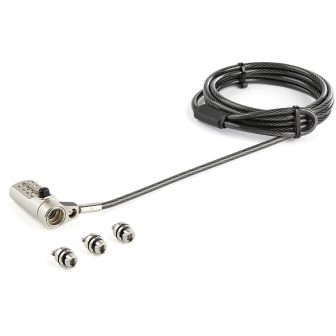StarTech.com Cable de 2m de Seguridad Universal 3 en 1 para…