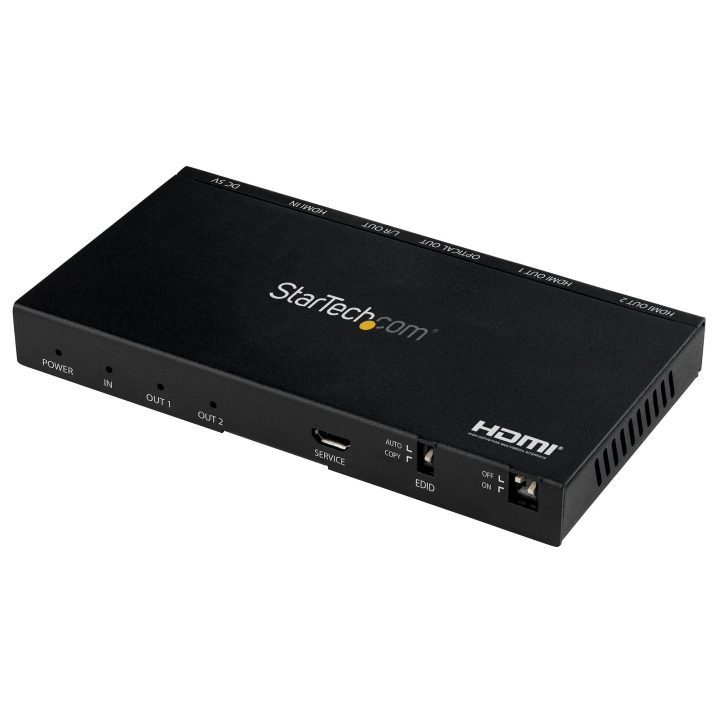 StarTech.com Splitter HDMI de 2 Portas - 4K 60Hz com Escalador…