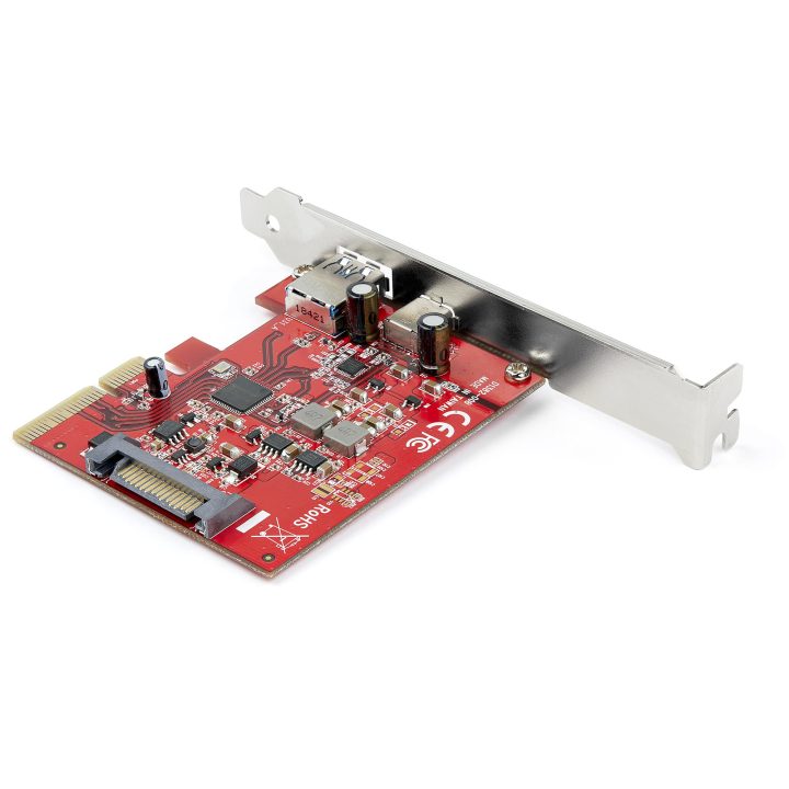 StarTech.com 2-Port PCI Express USB-C USB-A Card - USB 3.2 Gen 2…