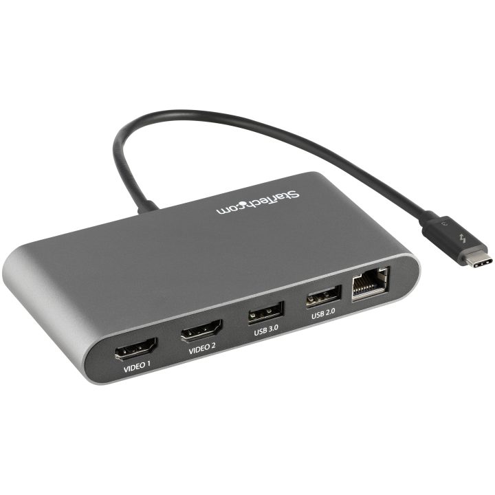 StarTech.com Mini Dock Thunderbolt - Docking Station Portátil HDMI 4K…
