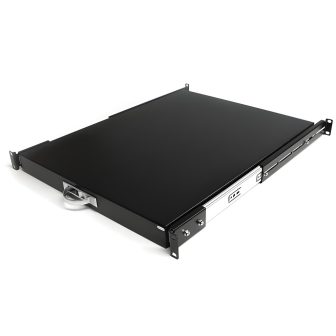 StarTech.com 1U Telescoping Sliding Tray Shelf for Server Rack…