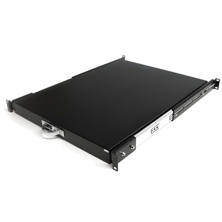 StarTech.com Prateleira Bandeja 1U Deslizante Telescópica para…