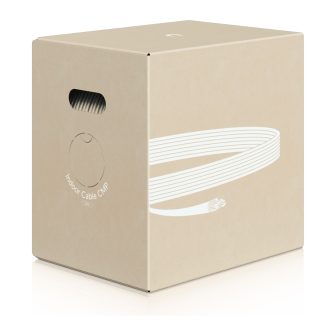 Ubiquiti U-Cable-C6-CMP Network Cable White 305 m Cat6 U/UTP (UTP)