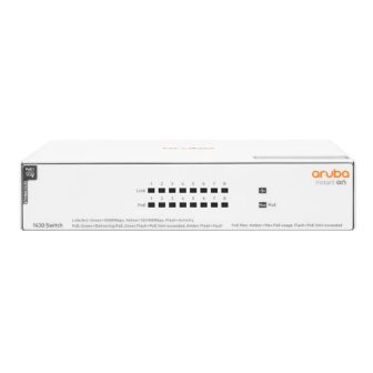 HPE ARUBA HPE NW IOn 1430 8xGbE PoE Switch 64W (R8R46A)