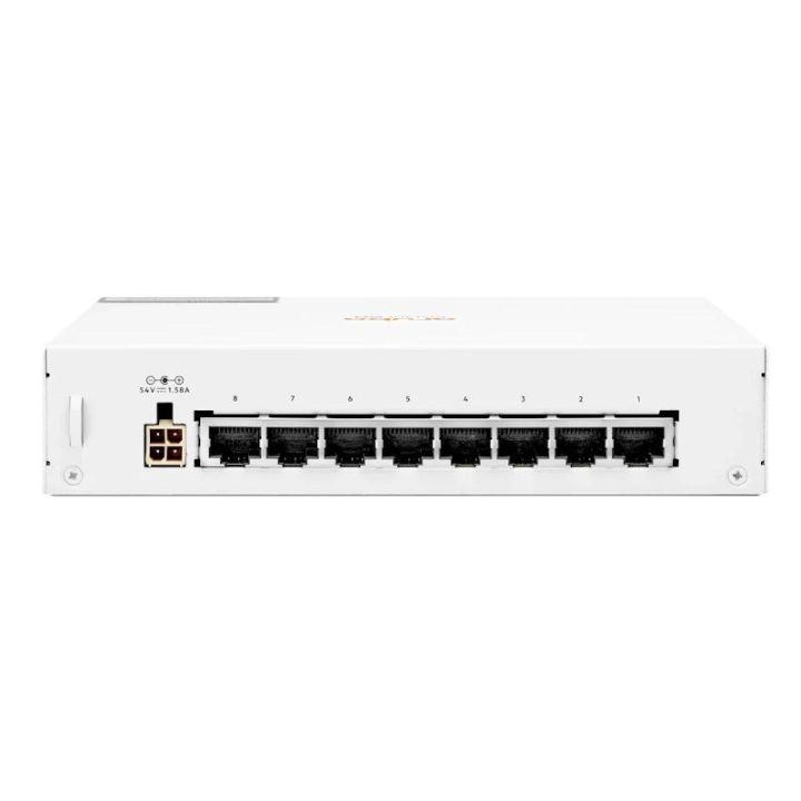 HPE ARUBA HPE NW IOn 1430 8xGbE PoE Switch 64W (R8R46A)