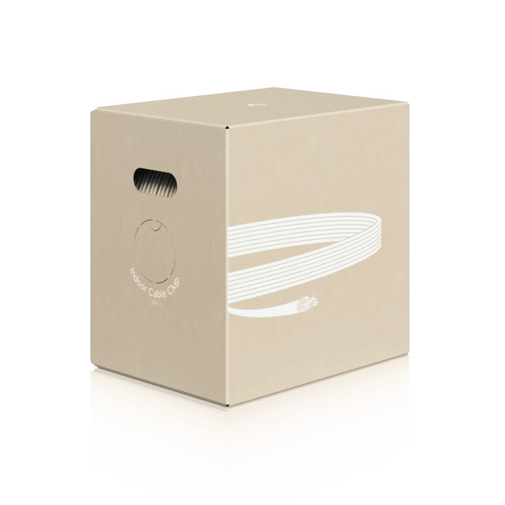 Ubiquiti U-Cable-C6-CMP cabo de rede Branco 305 m Cat6 U/UTP (UTP)