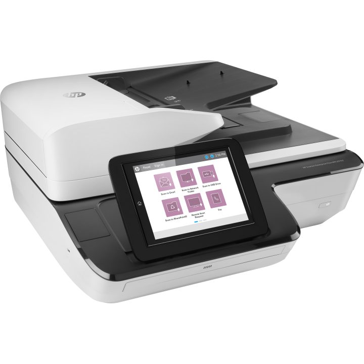 HP Scanjet Enterprise Flow N9120 fn2 Flatbed Scanner and Automatic…