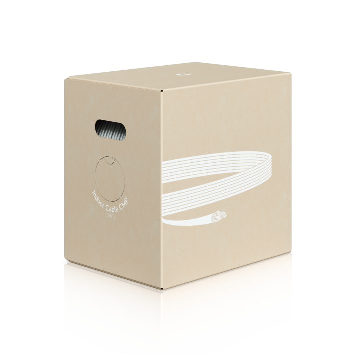 Ubiquiti U-Cable-C6-CMP cabo de rede Branco 305 m Cat6 U/UTP (UTP)
