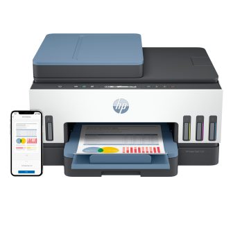 HP Smart Tank 7306 Wireless All-in-One Color Printer, Automatic…