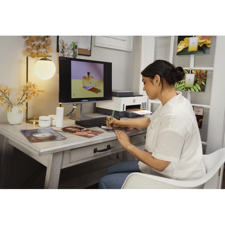 HP Smart Tank 7306 Wireless All-in-One Color Printer, Automatic…