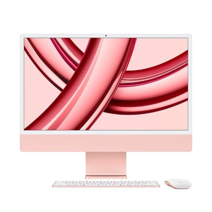 Computador all in one Apple iMac M4-16GB-SSD 256GB-24 polegadas-rosa…