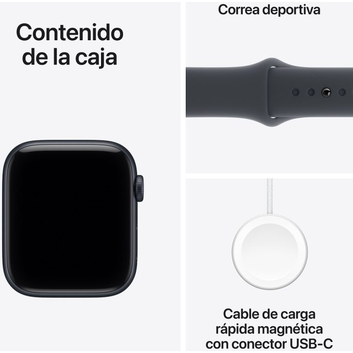 Apple Watch SE (3nd generation) 1,78" OLED 44 mm Digital 368 x 448…