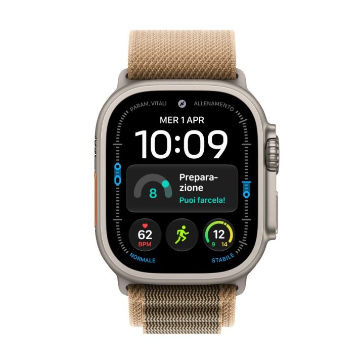 Smartwatch Apple watch u4 GPS+cell 49mm natural titanium case with…