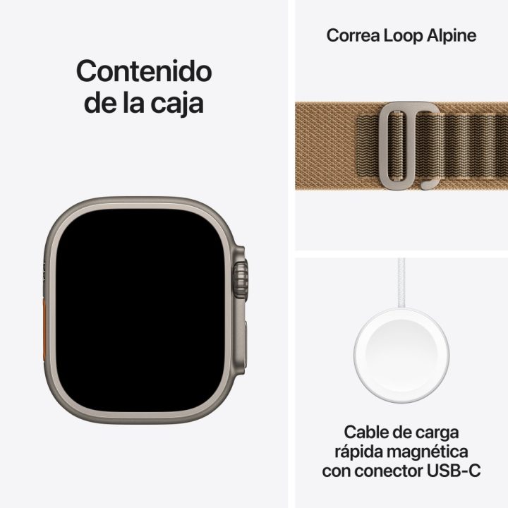 Smartwatch Apple watch u4 GPS+cell 49mm natural titanium case with…