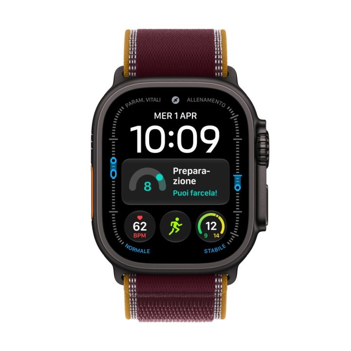 Smartwatch Apple watch u4 GPS+cell 49mm black titanium case with…