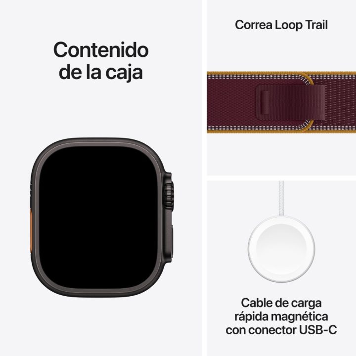 Smartwatch Apple watch u4 GPS+cell 49mm black titanium case with…