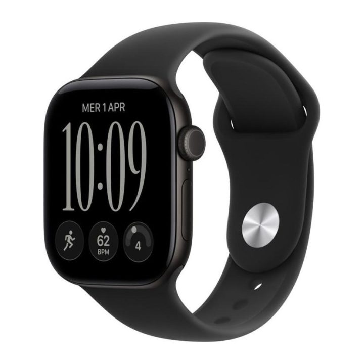 Smartwatch Apple watch S12 GPS + cell 42mm black sport band-s-m…