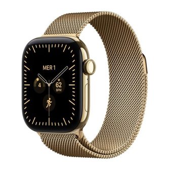 Smartwatch Apple watch S12 GPS + cell 42mm radiant gold titanium…