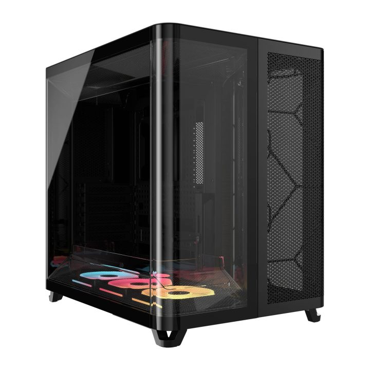 Corsair AIR 5400 LX-R RGB iCUE LINK Mid-Tower Black (CC-9011320-WW)