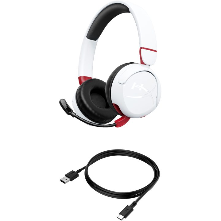 HyperX Cloud Mini: auriculares gaming inalámbricos (blanco)