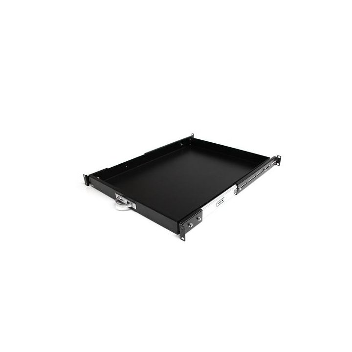 StarTech.com Prateleira Bandeja 1U Deslizante Telescópica para…
